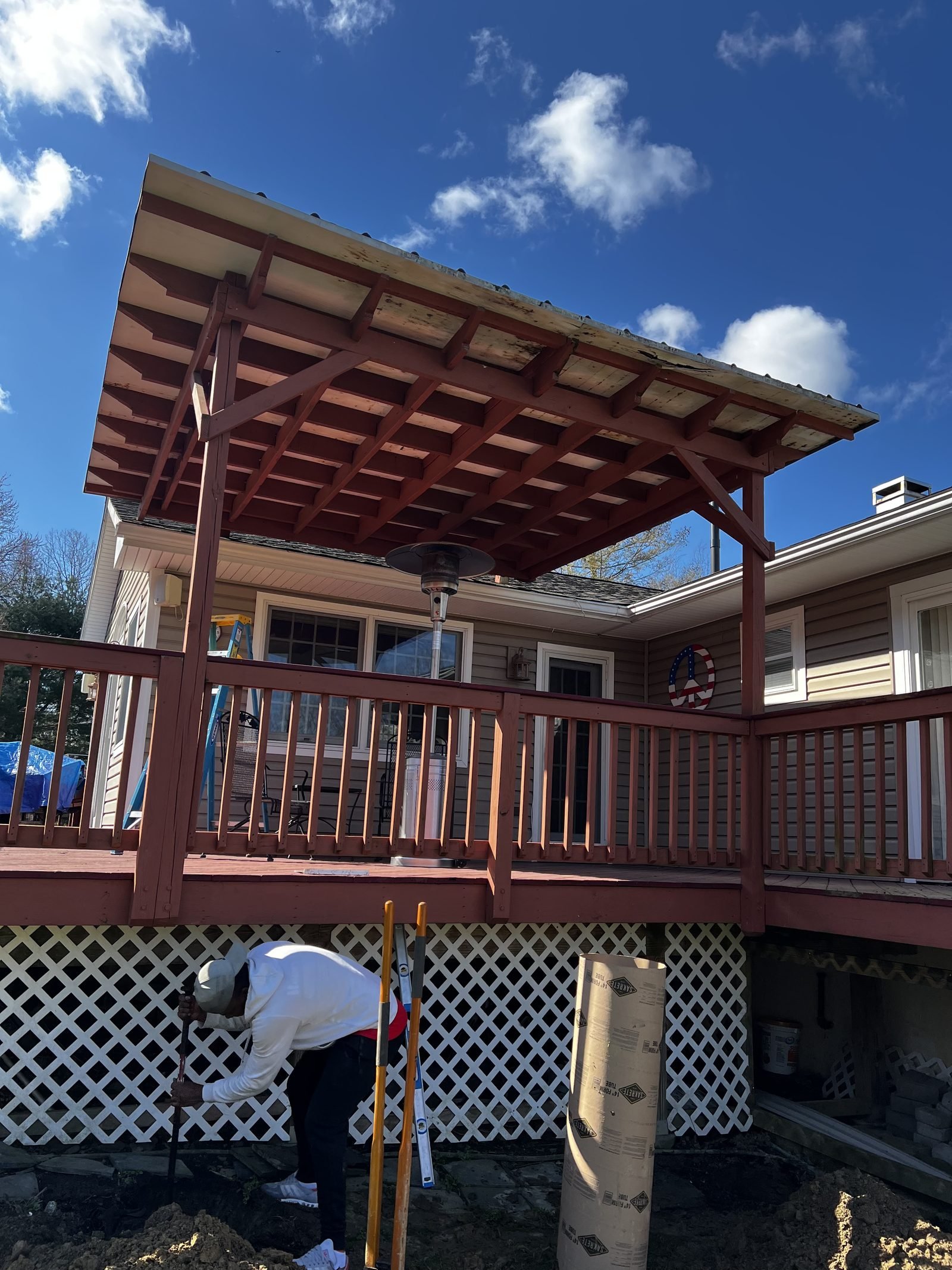 Skillvio Decks & Patios project - Pergola Build — Near Complete